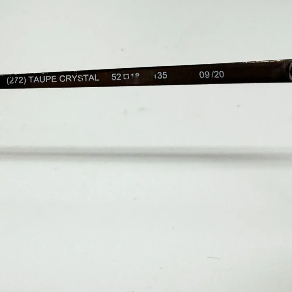 Cole Haan Eyeglasses Frames CH5041 272 TAUPE CRYSTAL Clear Brown 52-18-135 10851